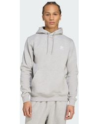 adidas - Trefoil Essentials Hoodie - Lyst