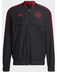 adidas - Manchester United Anthem Track Top - Lyst