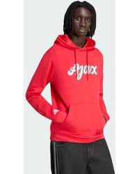 adidas - Ajax Amsterdam Us Hoodie Sweatshirt - Lyst
