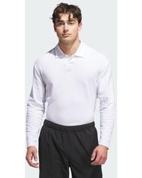 adidas - Beyond Long Sleeve Loose Fit Polo Shirt - Lyst
