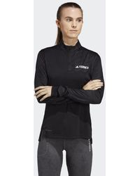 adidas - Terrex Multi Half-zip Long Sleeve Long-sleeve Top - Lyst