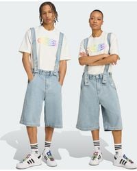 adidas - Salopette X Jeremy Scott Pride Denim - Lyst