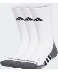adidas - Performance Climacool Cushioned Crew Socks 3 Pairs - Lyst