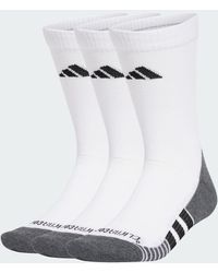 adidas - Performance Climacool Cushioned Crew Socks 3 Pairs - Lyst