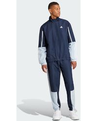 adidas - Sportswear Colorblock 3-Stripes Track Suit - Lyst