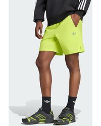 adidas - Tech Trefoil Essentials Polyester Shorts - Lyst