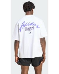 adidas - Primelift Essentials Workout Graphics T-Shirt - Lyst
