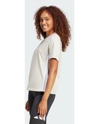 adidas - Essentials 3-Stripes Cotton T-Shirt - Lyst