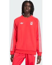adidas - Liverpool Fc Originals Crew Sweat - Lyst