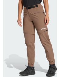 adidas - Terrex Utilitas Hiking Zip-Off Tracksuit Bottoms - Lyst