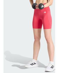 adidas - Optimé Essentials Stash Pocket 7-Inch Short Leggings - Lyst
