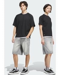 adidas - Skateboarding X Tyshawn Washed Denim Jorts - Lyst