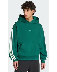 adidas - Kit 3-Stripes Hoodie - Lyst