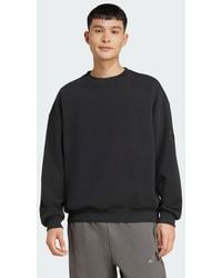 adidas - Soft Lux Loose Sweatshirt - Lyst