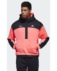 adidas winterized plush pullover hoodie