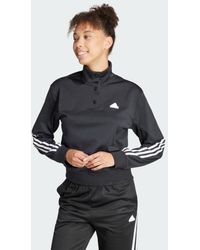 adidas - Giacca Da Allenamento Iconic Wrapping 3-Stripes Snap - Lyst