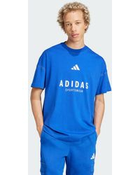 adidas - All Szn Graphic Tee - Lyst