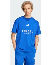 adidas - T-Shirt All Szn Graphic - Lyst