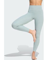 adidas - All Me Rib 7/8 Leggings - Lyst
