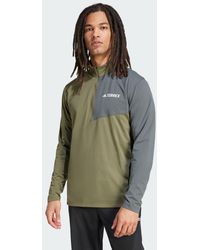 adidas - Terrex Multi Half-zip Long Sleeve Hiking T-shirt - Lyst