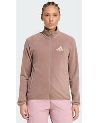 adidas - Chaqueta De Felpa Con Cierre De Cremallera Terrex Multi Essentials - Lyst