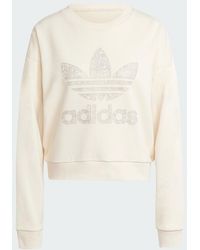 adidas - Snake Crew Sweatshirt - Lyst