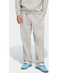 adidas - Trefoil Essentials Open Hem Joggers - Lyst