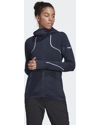 adidas Synthetic Primeknit Hooded T shirt Mystery Inklegend Trouva: Legend Ink ZNE Parley Hoodie