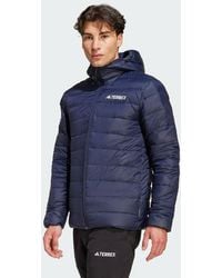 adidas - Terrex Multi Essentials Climawarm Light Down Hooded Jacket - Lyst