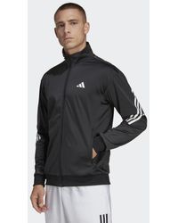 adidas Originals - 3-stripes Knit Tennis Jacket - Lyst