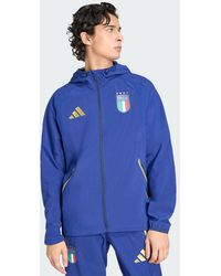 adidas Originals - Italy Tiro Travel Full Zip Windbreaker - Lyst