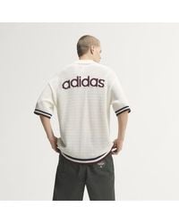 adidas - Crochet Jersey - Lyst