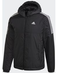 adidas - Chaqueta con capucha Essentials Insulated - Lyst