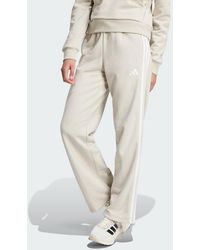 adidas - Essentials 3-Stripes Open Hem French Terry Joggers - Lyst