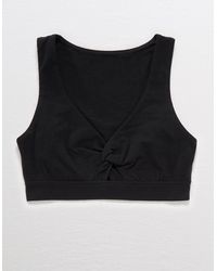 aerie chill twist front bralette