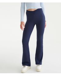 Aéropostale - Buttery Soft High-Rise Cinch Flare Leggings - Lyst