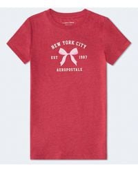 Aéropostale - Nyc Bow Graphic Tee - Lyst