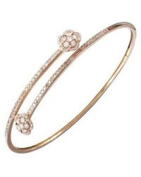 Pasquale Bruni Figlia Dei Fiori - Bracelet, 18k Rose Gold And Diamonds - Metallic