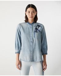 AG Adriano Goldschmied Womens Courtney Button Up