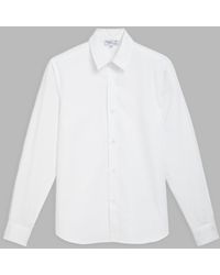 agnès b. White Cotton Poplin Syd Shirt