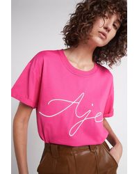 aje pink tee