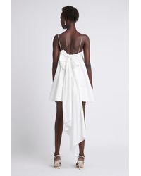 Aje. Cotton Dassia Tiered Bow Back Maxi Dress - Lyst
