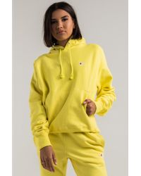 yellow champion jogging suit