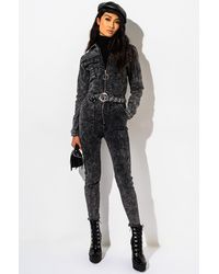 akira black jumpsuit