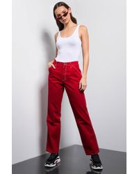 red dickies carpenter pants
