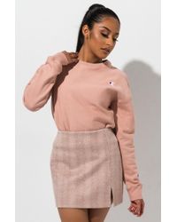 champion tinted tan sweatshirt