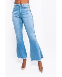 blue jeans with pearls