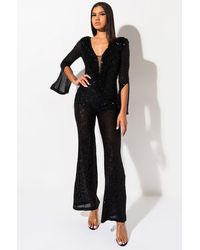 akira black jumpsuit