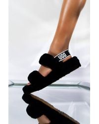 ugg oh yeah slide black