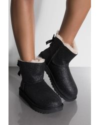 ugg mini bailey bow sparkle